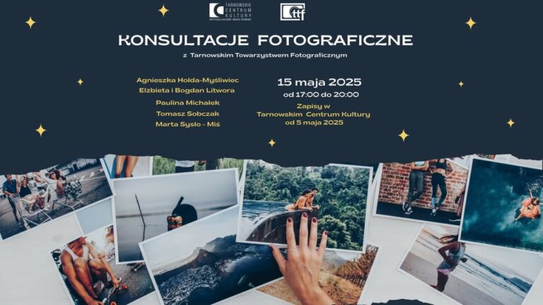 Fotograficzne rozmowy w TCK – bezpłatne konsultacje z członkami TTF w ramach Międzynarodowej Nocy Muzeów 2025