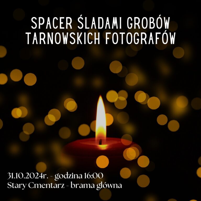 Spacer śladami grobów tarnowskich fotografów – 2024