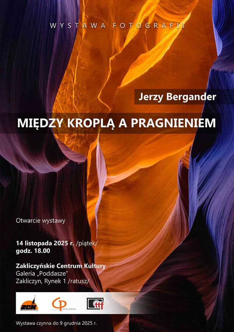 Wernisaż wystawy Jerzego Bergandera „Między kroplą a pragnieniem”