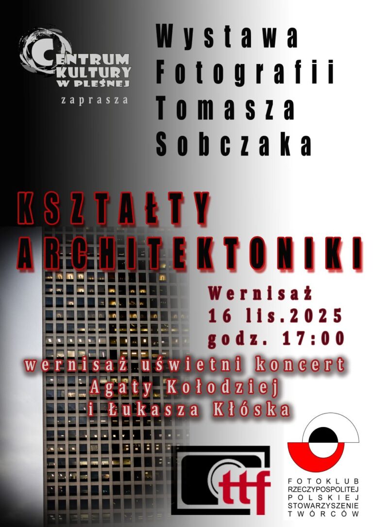 Wernisaż wystawy Tomasza Sobczaka „Kształty Architektoniki”