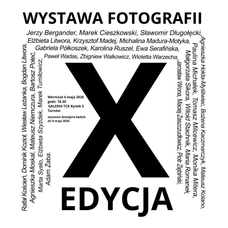 Wystawa zbiorowa z okazji jubileuszowej X odsłony „Wernisaży dzień po dniu”